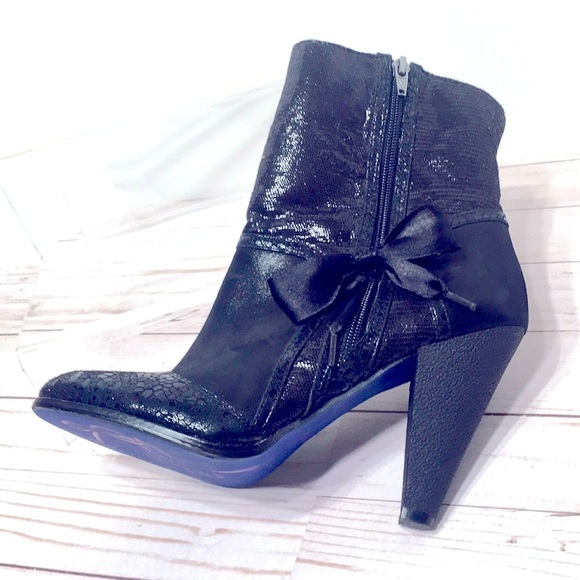 ankle boot black snakeskin metallic - Picture 1 of 16